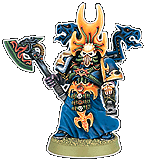 A Chaos Space Marine Sorcerer
