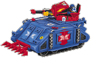 An Ultramarines Razorback.