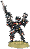 An Imperial Vindicare Assassin